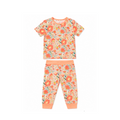Blush Bloom Short Sleeve Long Set